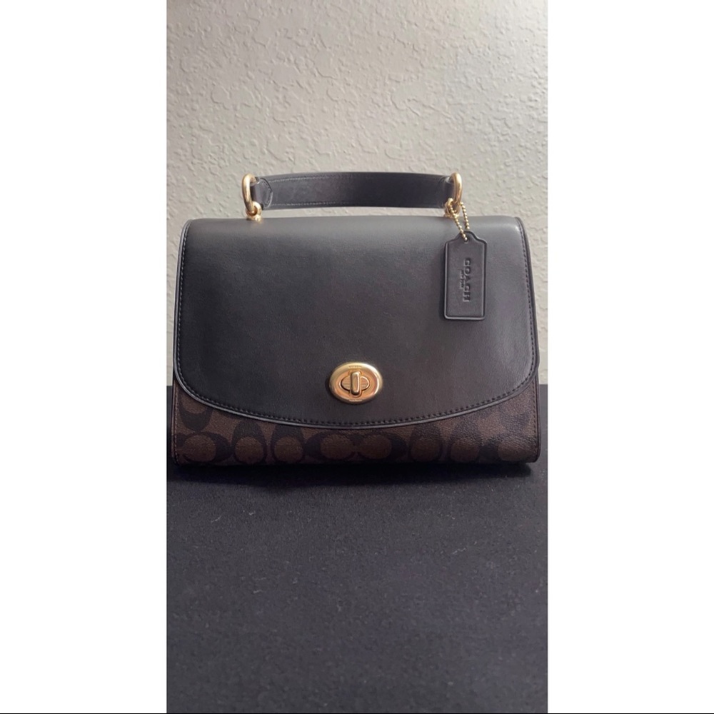 Coach tilly top satchel